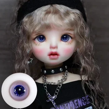 1/4 Nature Blue Фиолетовый BJD Glass Eyes OB11 Маленькая радужка Нормальная радужка кукольного глазного яблока
