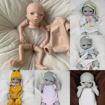15-дюймовые Наборы Кукол-Реборн Imani Alien Baby Premie Size Soft Touch Diy Незавершенные Части Куклы Reborn Doll Kit Прямая Доставка