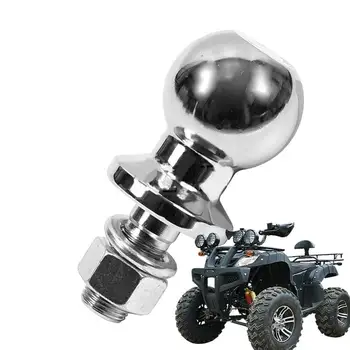 2-дюймовый шаровой хромированный шар для крепления прицепа к прицепному устройству с большим усилием и долговечностью для грузовых автомобилей и прицепов