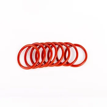 20шт Диаметр проволоки 1,9 мм красный силикагель водонепроницаемое кольцо Уплотнительное кольцо OD 36 мм-45 мм Высокая термостойкость
