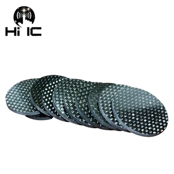 4шт HiFi Аудио Карбоновый Динамик Изоляция Шипа Базовая Накладка Ножки Конус Для Усилителя Предусилителя DAC CD Плеер С Гранулами Силикагеля
