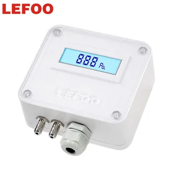 LEFOO Transmisor для дифференциальной передачи давления воздуха для центральной системы вентиляции HVAC