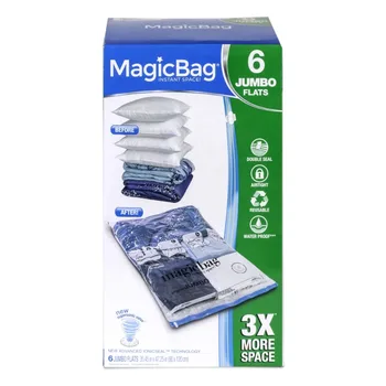 MagicBag Smart Design для мгновенного экономии места-XXL Jumbo - 6 упаковок