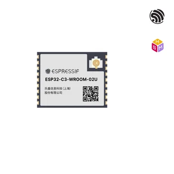 RISC-V 32 MCU RF Bluetooth 5 WiFi Модуль 802.11b g n 20 дБм ESP32-C3-WROOM-02U-N4