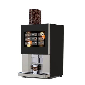 Автоматическая кофемашина с двухмерным кодом оплаты эспрессо интеллектуального свежемолотого приготовления