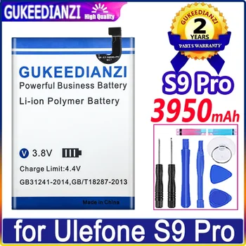 Аккумулятор GUKEEDIANZI емкостью 3950 мАч для смарт-аккумуляторов мобильных телефонов Ulefone S9 Pro S9pro