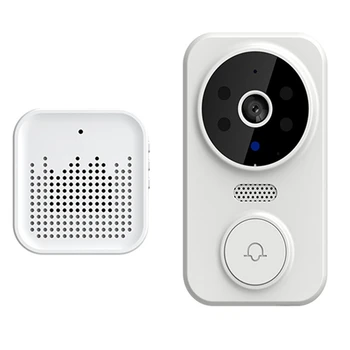 Видеодомофон Умный Дверной Звонок Беспроводной Дистанционный Видеодомофон 2,4 ГГц Wifi Дверной звонок