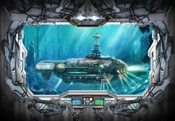 виртуальная игра Space Galaxy 7x5 футов 