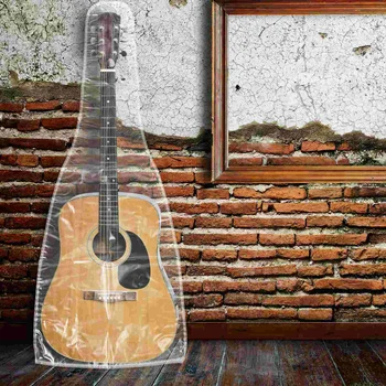 Защитный чехол для гитары, бас-гитары, пылезащитный водонепроницаемый чехол, сумка для акустических электрических классических гитар, защита струнных инструментов