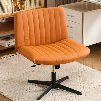 Компьютерный стул без подлокотников, Домашний комфорт, сидячие офисные стулья, Подъемные вращающиеся стулья для переодевания, Бионическое кресло для макияжа в форме раковины