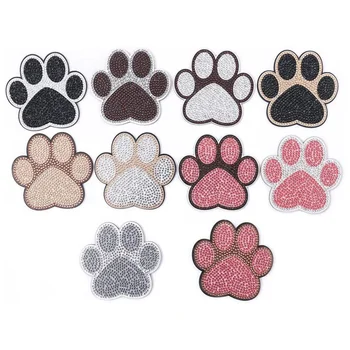 Наборы ромбовидных подставок для рисования в форме собачьей лапы, Поделки для кошек с держателем