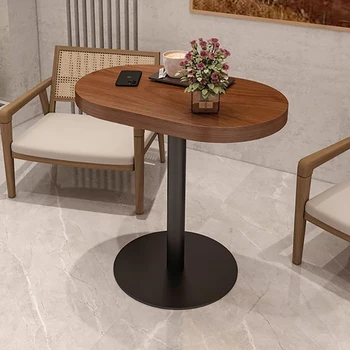 Небольшой дизайнерский Барный стол, деревянный Современный Роскошный Барный Обеденный стол, Минималистичная Кухонная мебель для гостиной