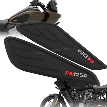 Нескользящие боковые наклейки на топливный бак мотоцикла, водонепроницаемые резиновые накладки Для Harley Pan America 1250/PA 1250S 2020 2021
