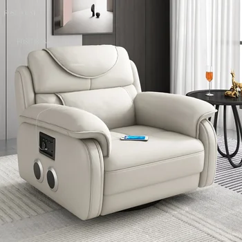 Одноместное итальянское массажное кресло, первоклассные капсульные диваны для гостиной, выдвижной диван, многофункциональное домашнее игровое кресло