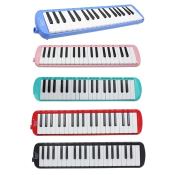 Портативная 37 Клавишная Губная гармоника Air Piano Keyboard Blow Piano Keyboard Подарок для начинающих Забавная музыкальная игрушка для детей, простая в освоении