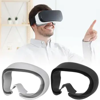 Силиконовая защитная накладка для глаз VR, защита от пота, накладка для лица для очков VR, гарнитура Водонепроницаемая С 2 листами для затенения, аксессуары для виртуальной реальности