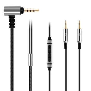 Сменный кабель для sol Republic Master Tracks HD V8 V10 V12 X3 Аудиопровод 3,5-2,5 мм с микрофоном для наушников iPhone Mi