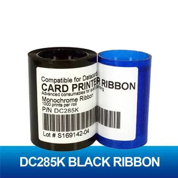 Совместимая карта данных 552954-501/DC285K Черная Лента для принтера карт из смолы 1000 Отпечатков/рулон Sp25 sp30 sp35 sp55 sp75 cp40 cp60 cp80