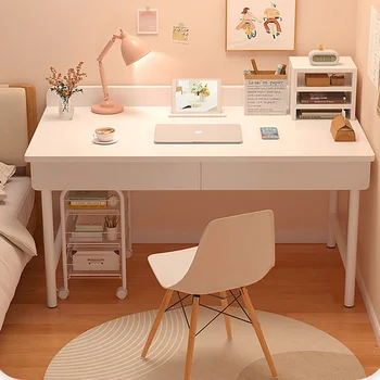 Эргономичный Детский столик для творчества, чтения, Минималистичный стол для малышей, Белый Письменный стол, детский шезлонг, детская мебель